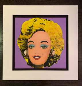 Framed "Barbie Marilyn I" (2014) Autumn De Forest